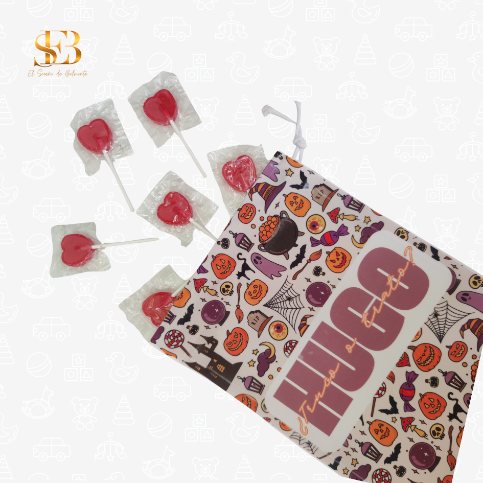 Bolsa de Halloween Personalizada – Truco o Trato con Estilo