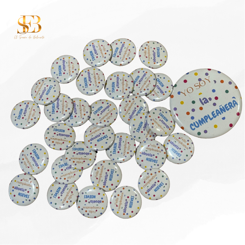 Chapas personalizadas para bodas y eventos, vista 7 - El Sueño de Belmonte