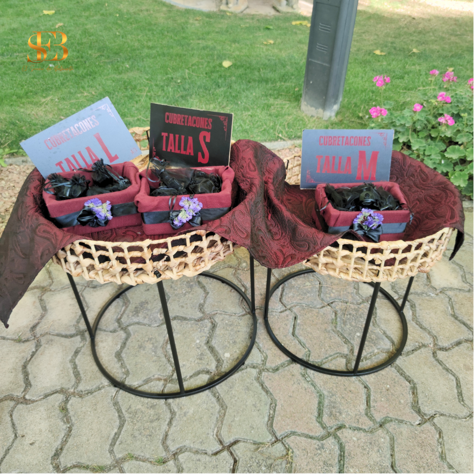 Decoración de Boda gótica