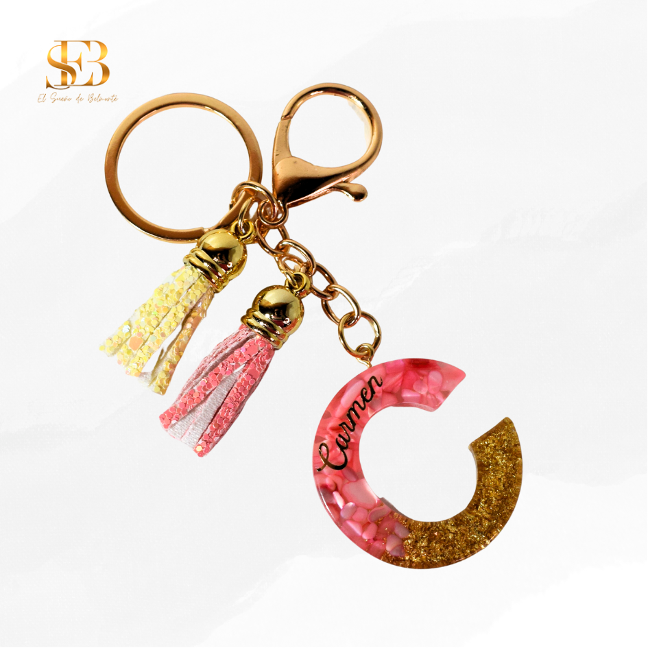 Llavero Oro personalizado