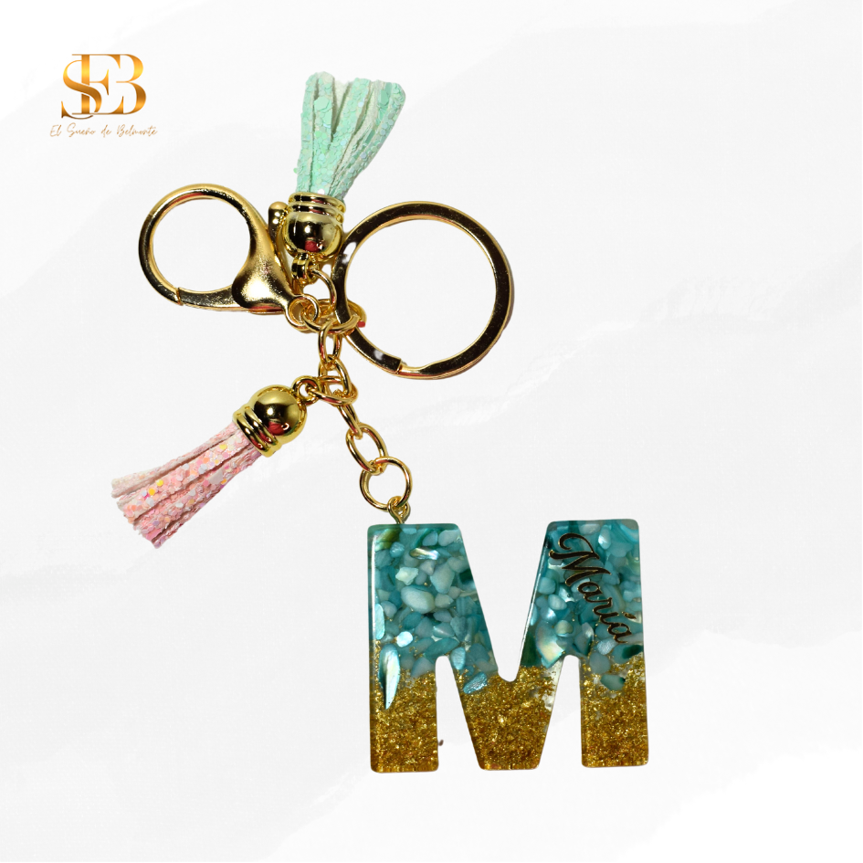 Llavero Oro personalizado