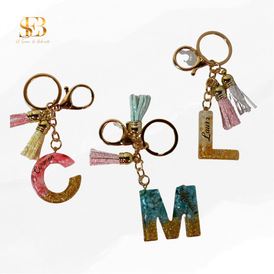 Llavero Oro personalizado