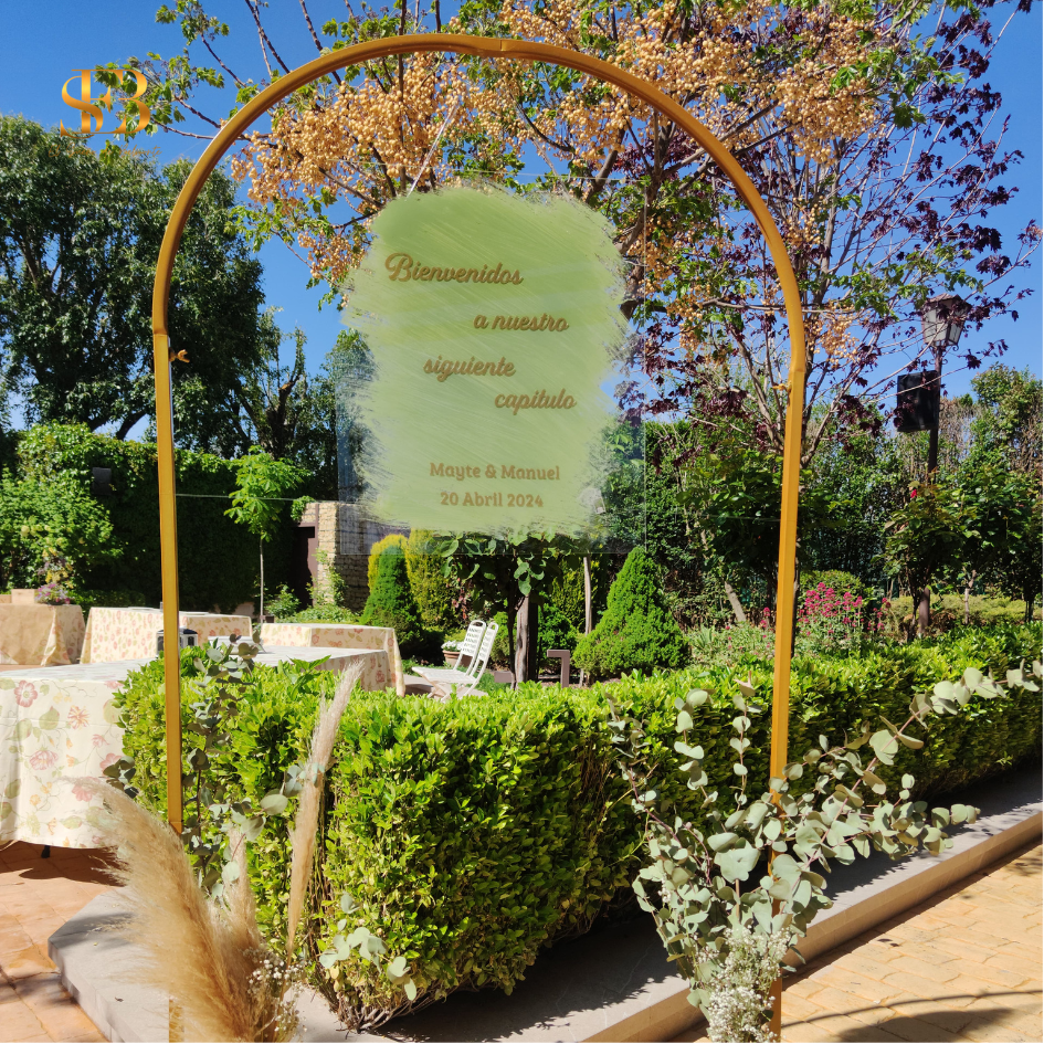 Corner de Bienvenida con Arco