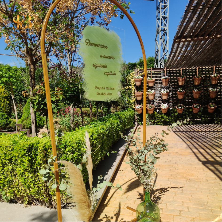 Corner de Bienvenida con Arco