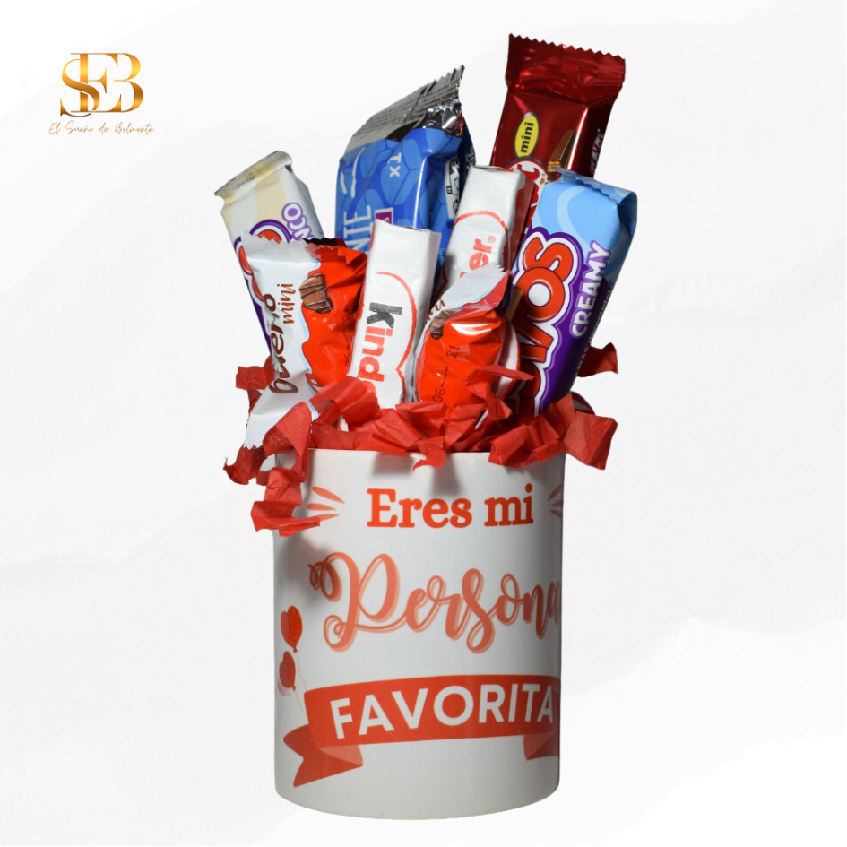 Pack Buenos Días con taza personalizada, vista 1 - El Sueño de Belmonte