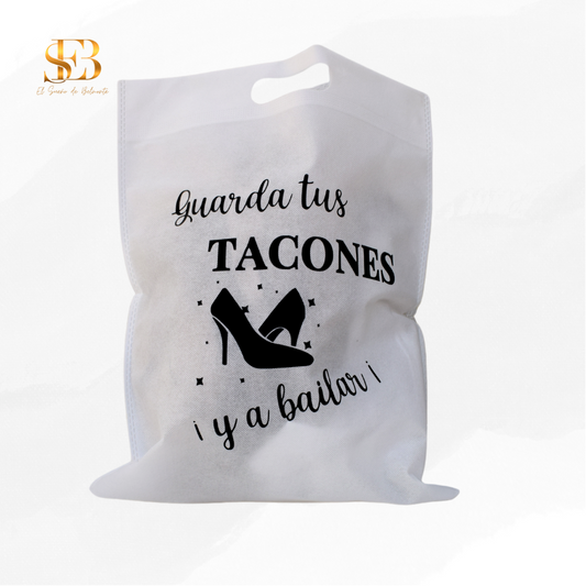 Bolsa de tela personalizada en algodón ecológico para bodas y eventos - El Sueño de Belmonte