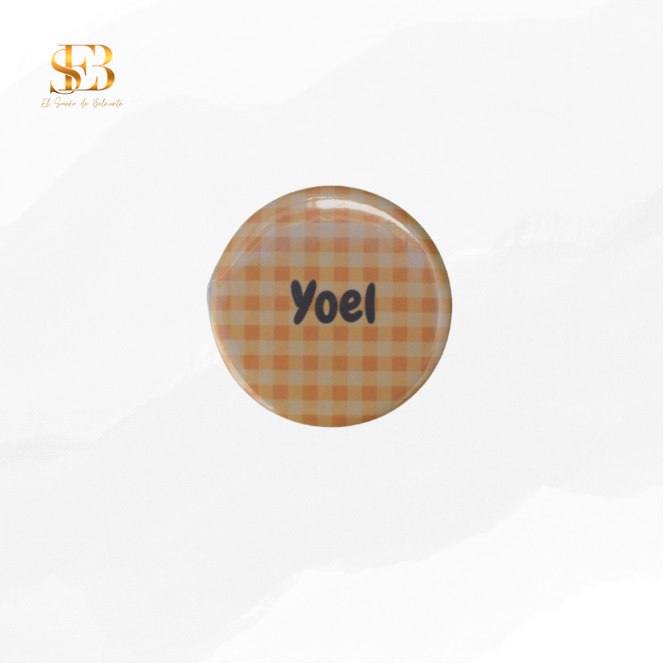 Chapas personalizadas para bodas y eventos, vista 3 - El Sueño de Belmonte