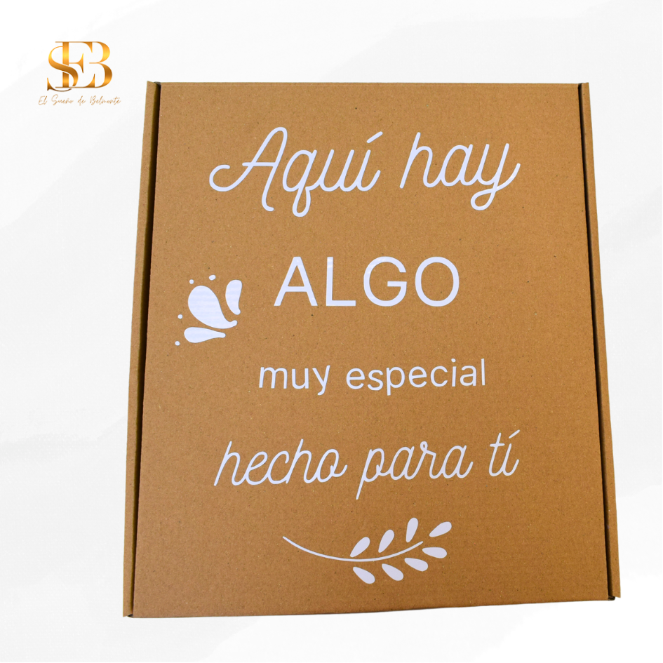 Caja Riyo personalizada para regalos - El Sueño de Belmonte