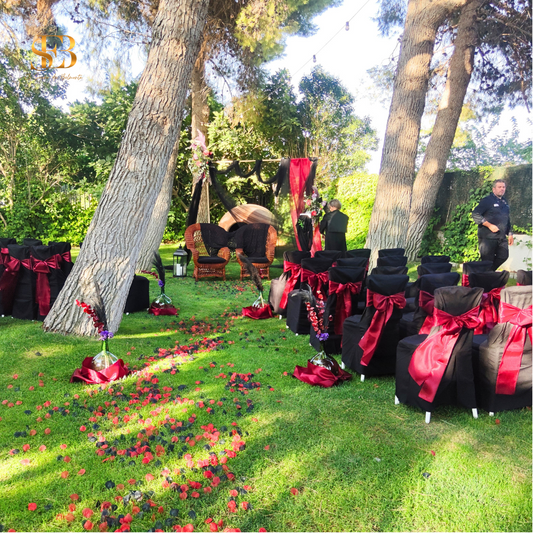 Decoración de Boda gótica