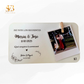 Portafotos horizontal personalizado con foto polaroid - regalo para amigos y familia - El Sueño de Belmonte