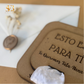 Carta secreta personalizada en madera con mensaje oculto - regalo sorpresa - El Sueño de Belmonte