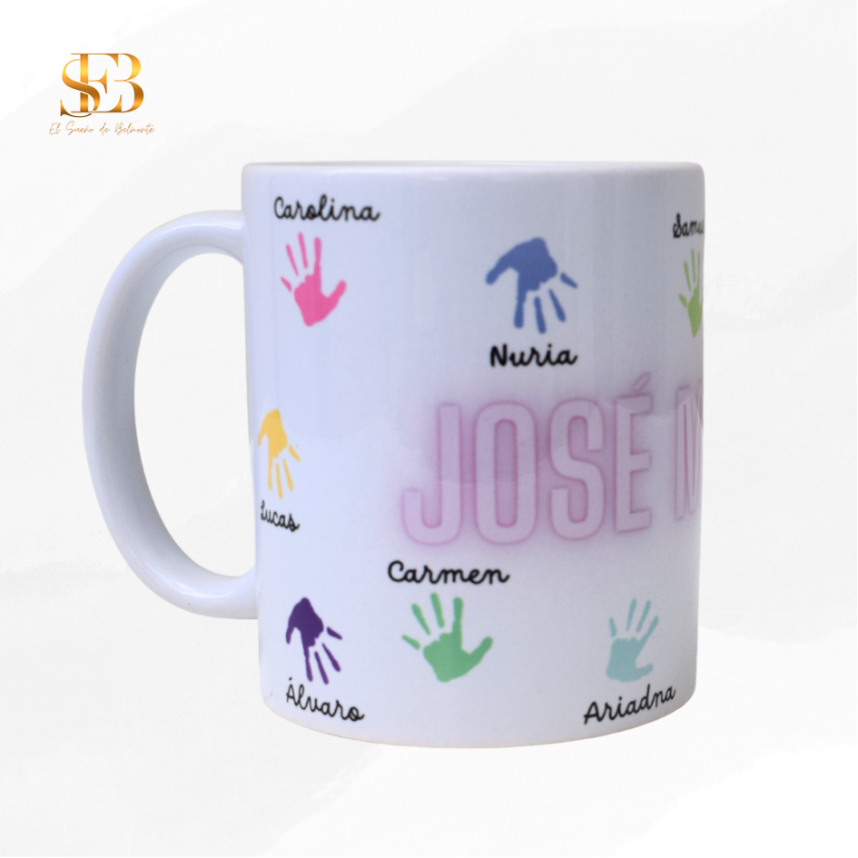 Taza personalizada de cerámica como regalo especial - El Sueño de Belmonte