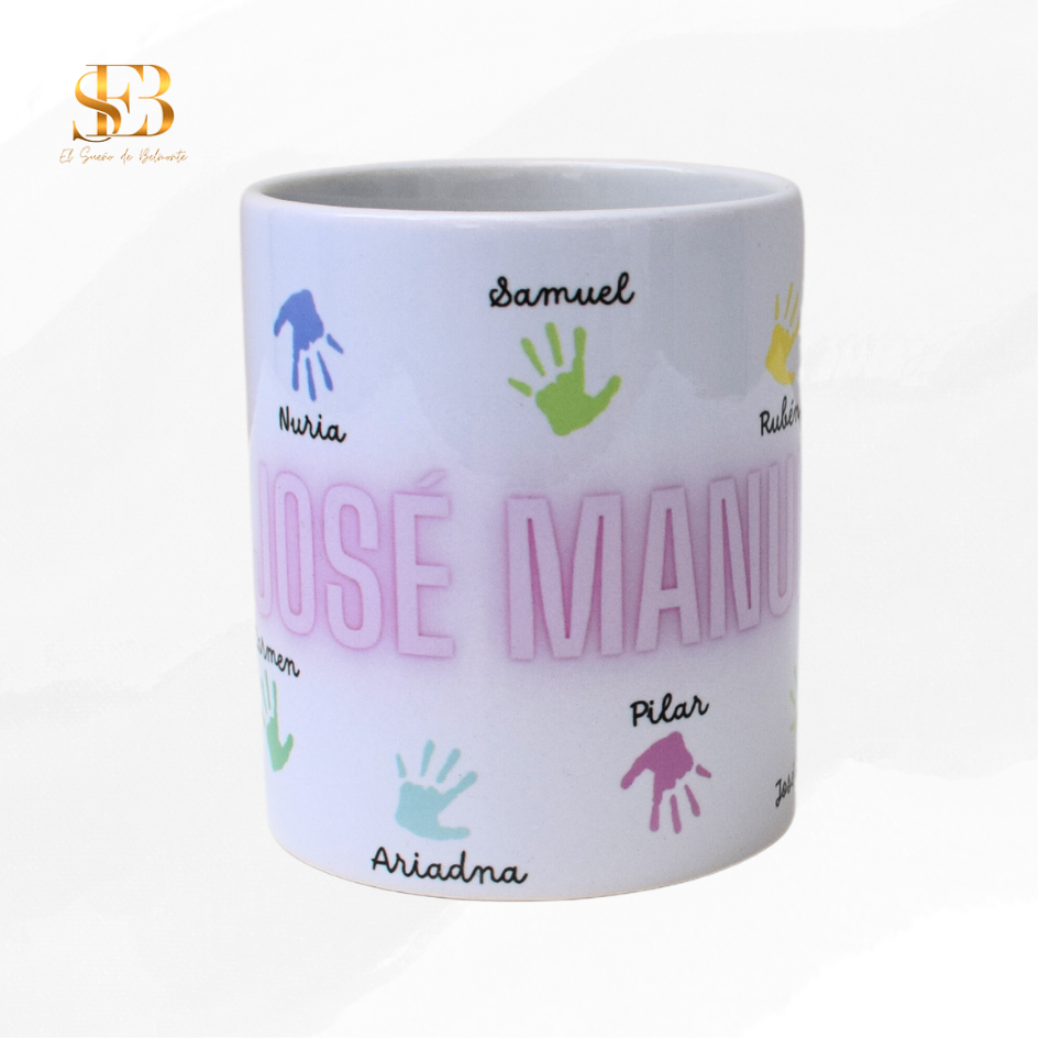 Taza personalizada de cerámica como regalo especial - El Sueño de Belmonte