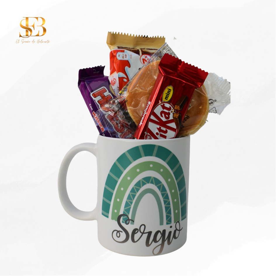 Pack Buenos Días con taza personalizada, vista 3 - El Sueño de Belmonte