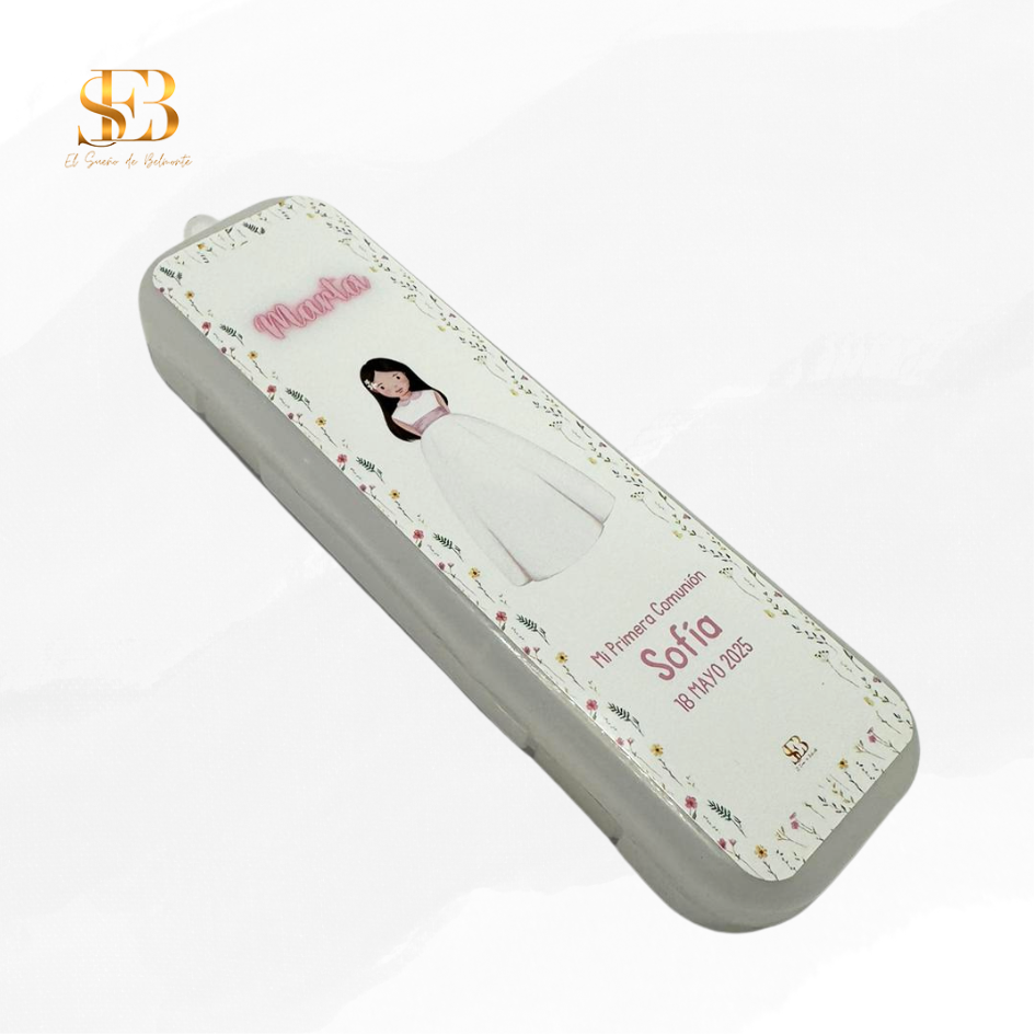 Mini Plancha Pelo Personalizada