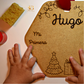 Adorno Navideño Mi Primera Navidad en Madera con huella del bebé – El Sueño de Belmonte