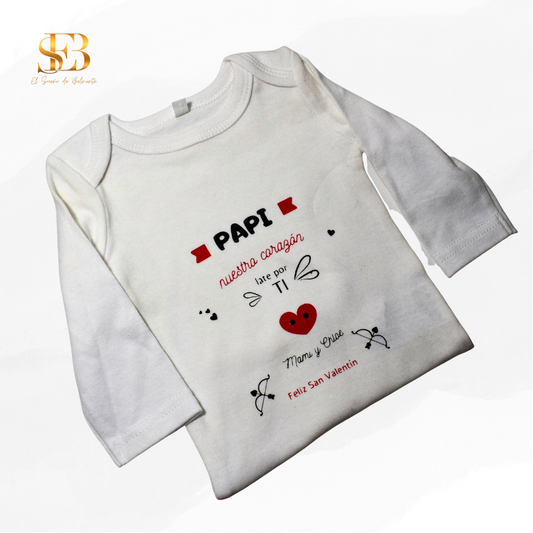 Body personalizado para bebé, regalo de nacimiento, vista 1 - El Sueño de Belmonte