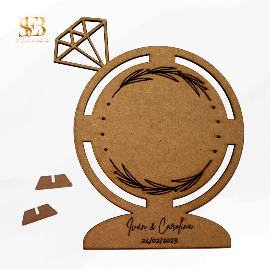 Portafotos personalizable&nbsp; "Sois los siguientes