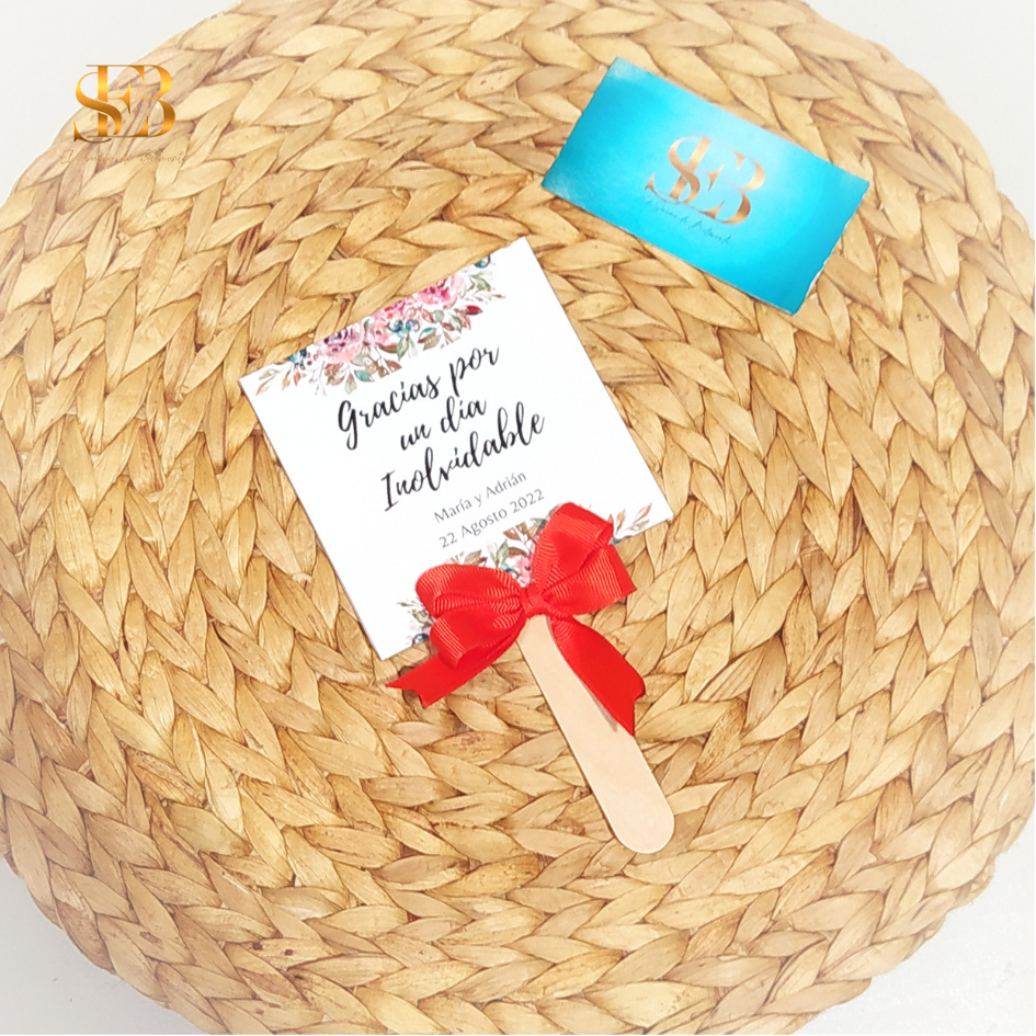 Decoración Pai Pai Álom personalizada para bodas - El Sueño de Belmonte