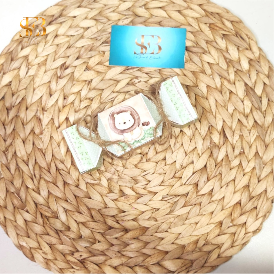 Caja Caramelo personalizada para candy bar de boda - El Sueño de Belmonte