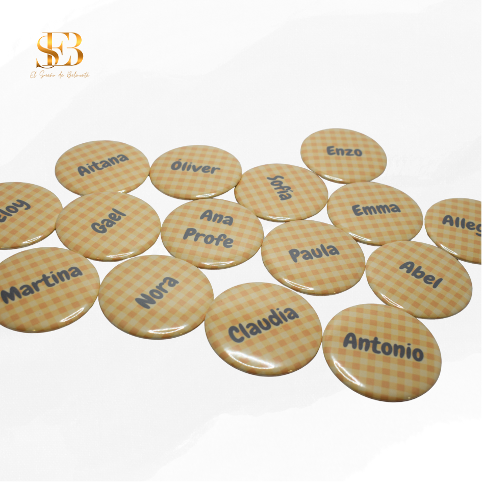 Chapas personalizadas para bodas y eventos, vista 6 - El Sueño de Belmonte