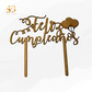 Cake Topper personalizado para tartas de boda - El Sueño de Belmonte