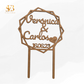 Cake Topper personalizado para cumpleaños - El Sueño de Belmonte
