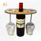 Soporte para copas y vino personalizado en madera MDF - El Sueño de Belmonte